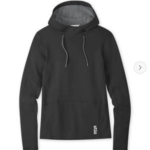 Stio Fremont Stretch Fleece Hoodie - Dark Grey